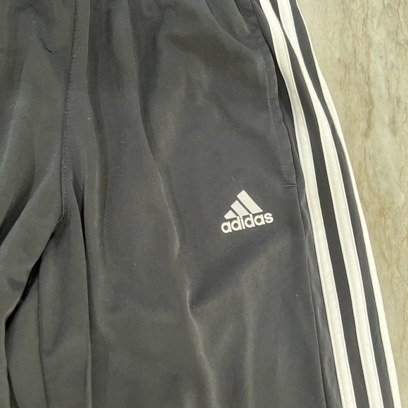 Adidas men three stripes athletic pants - Picture 2 of 4